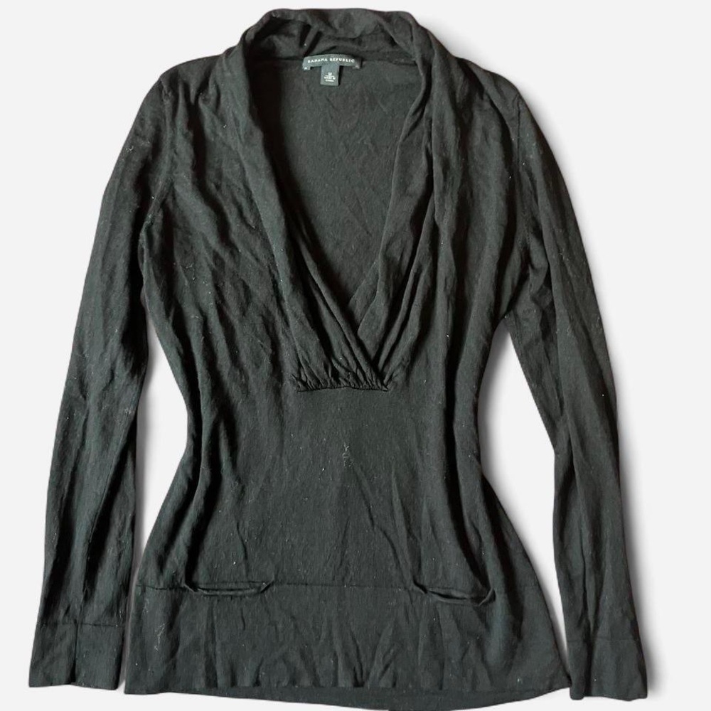 Banana Republic Classic Black Top